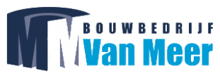 Logo bouwbedrijf van meer
