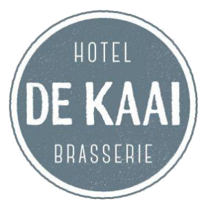 Logo hotel brasserie de kaai