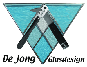 Logo de Jong Glasdesign 2016